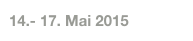 14.- 17. Mai 2015